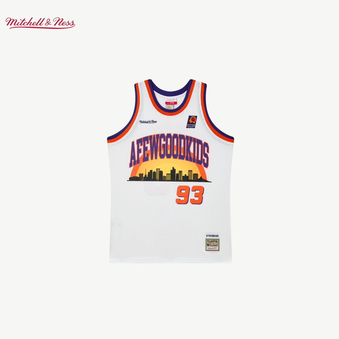 【马思唯同款】太阳队 x M&N x AFGK联名NBA中国赛限定球衣背心男