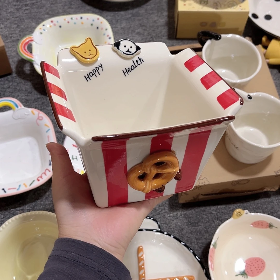 薯条桶大号陶瓷餐具系列