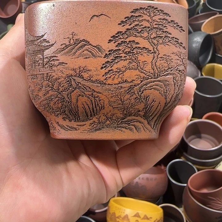 茶杯紫砂全手工制作工艺