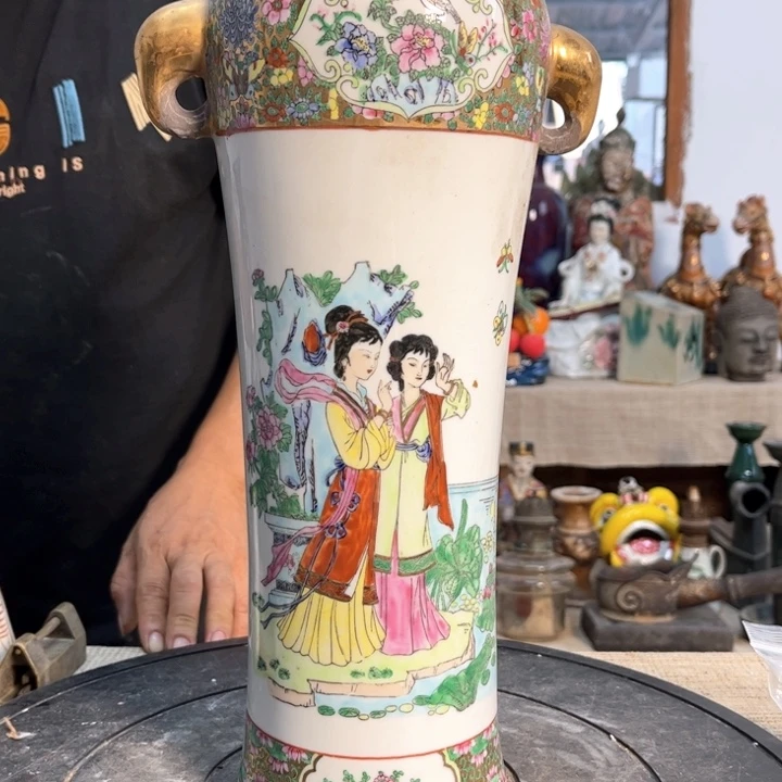 绝***瓷片明玉家的老物件