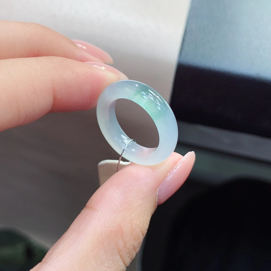 未镶嵌戒指翡翠6.7号