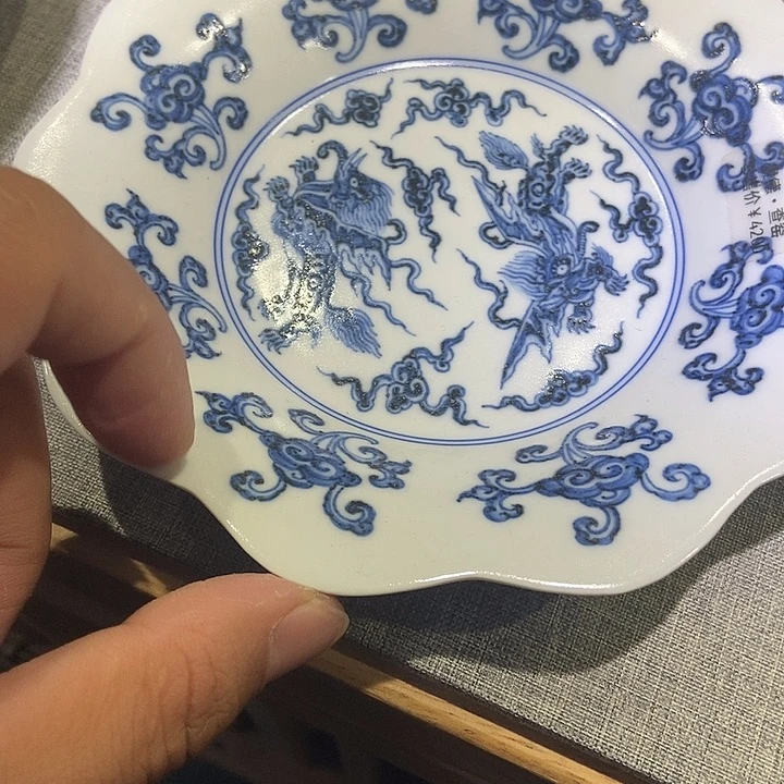 摆件寒*景德镇高温还原陶瓷