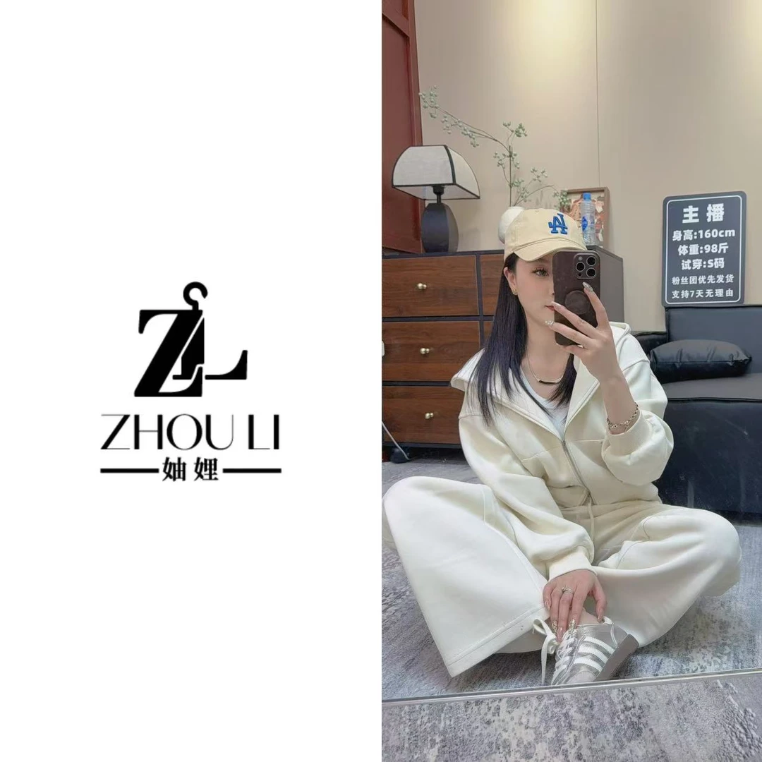 妯娌甄选【满分松弛】2025春季新款休闲百搭减龄慵懒两件套套装