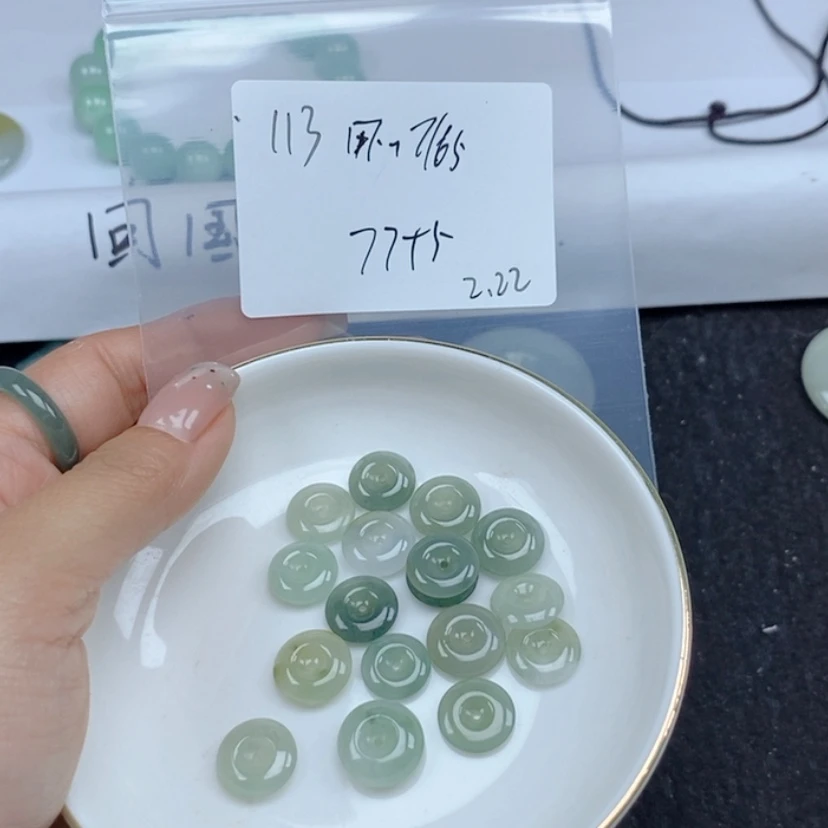 【闪购商品】翡翠颈饰未镶嵌用****5