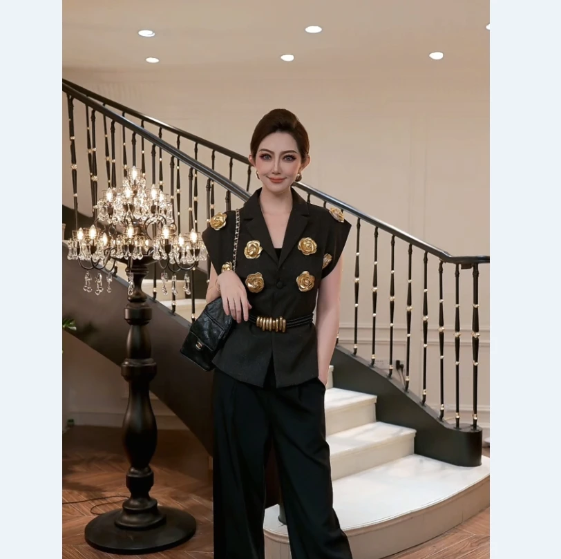 【FUNANI】 轻奢法式时尚重工高级感定制原创设计 上衣 X2511190