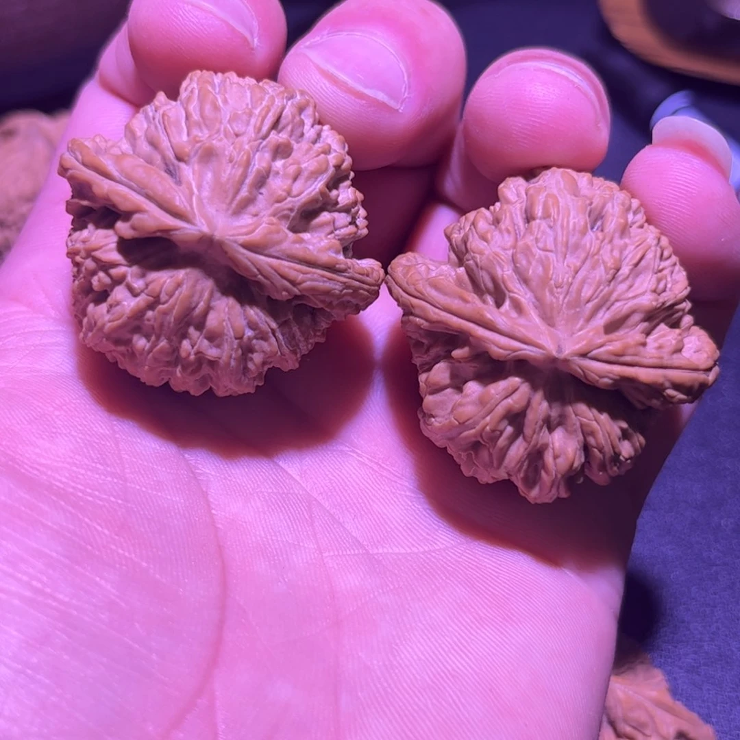 吊坠文玩核桃白狮子