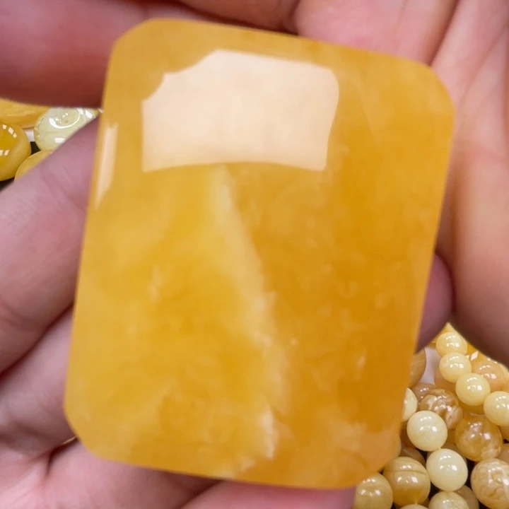 裸石蜜蜡未镶嵌蜜蜡平安无事牌