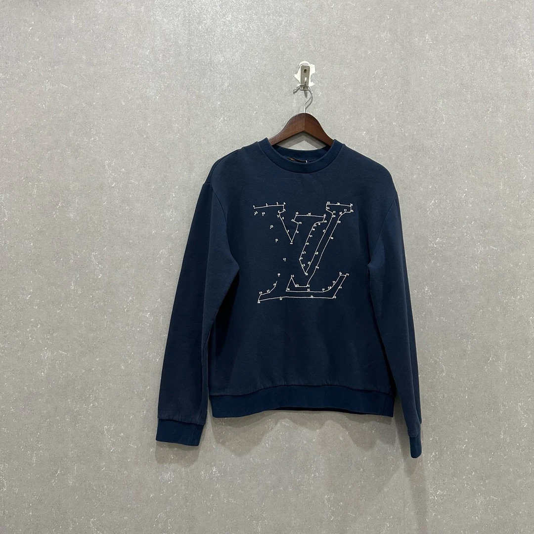99新 LouisVuitton/路易威登 刺绣经典套头圆领卫衣S码SL003315