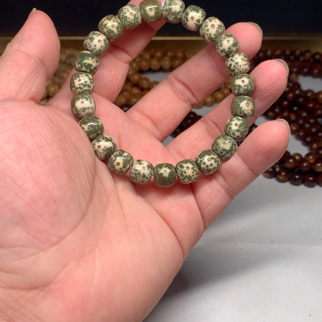 吊坠星月菩提海南原生态10✖️9大青花