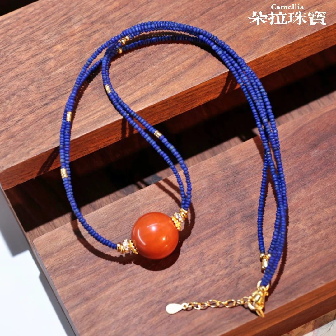 朵拉珠宝 2998 青金石项链 多样性发其一