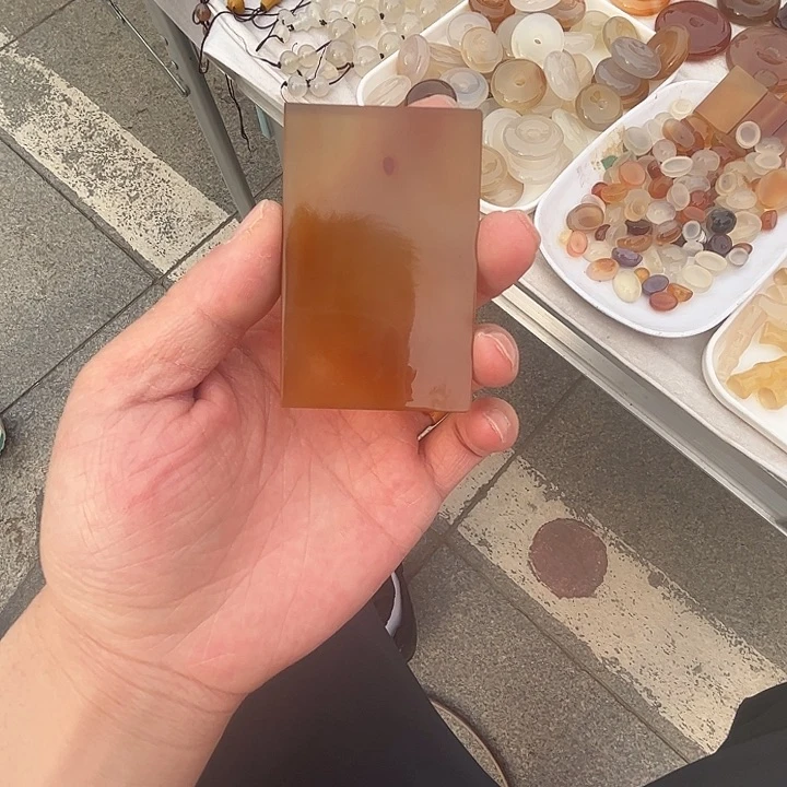 玛瑙/玉髓手镯未镶嵌山**秀