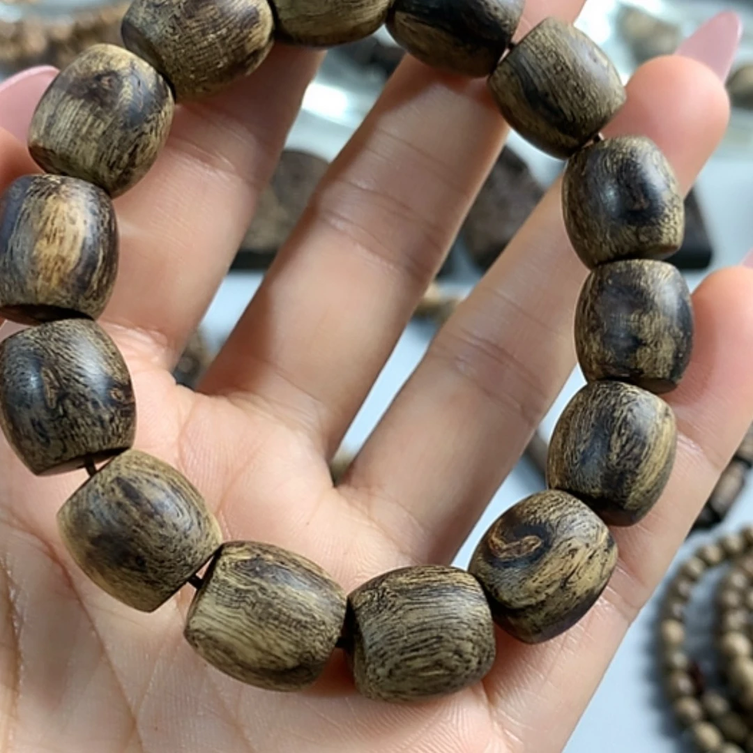 【闪购商品】沉香手串达拉干沉香1.26，17.7克单圈