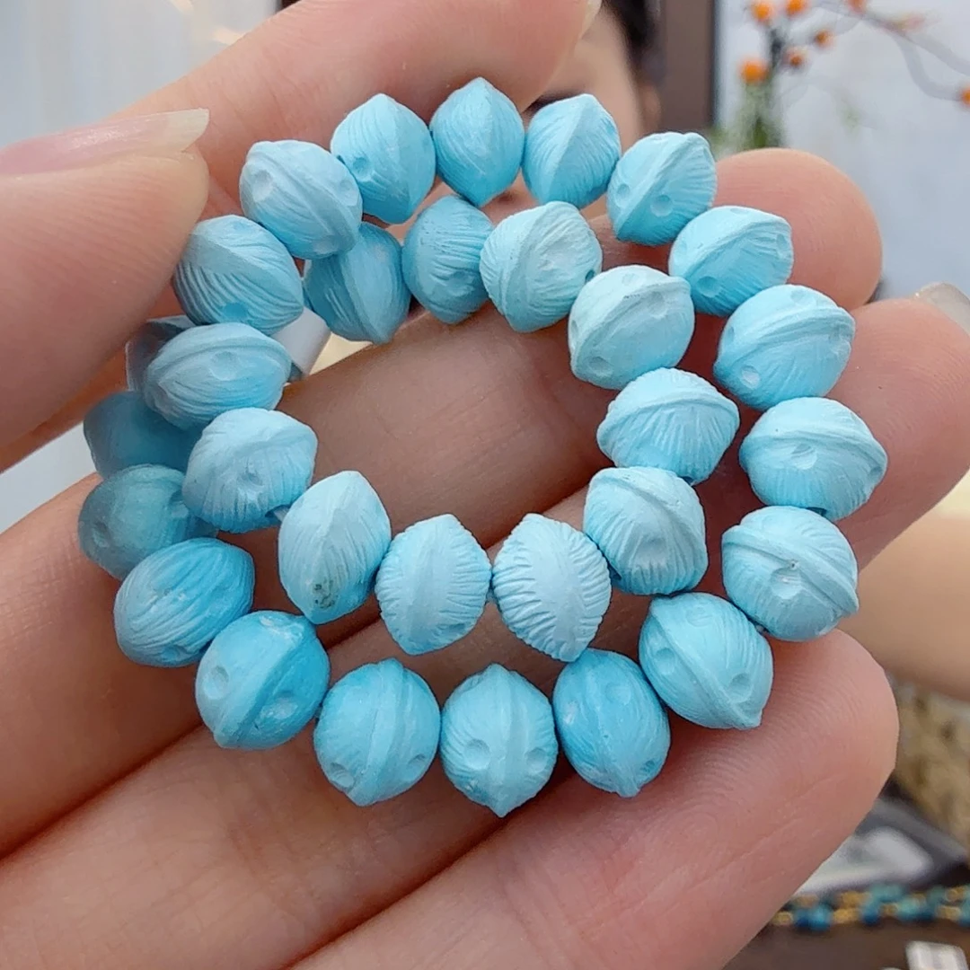 绿松石未镶嵌珠宝半成品