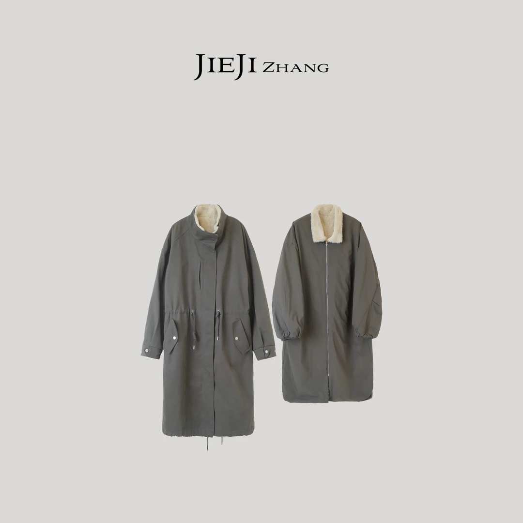 【JIEJI ZHANG】高级定制秋冬时尚百搭设计款外套351500