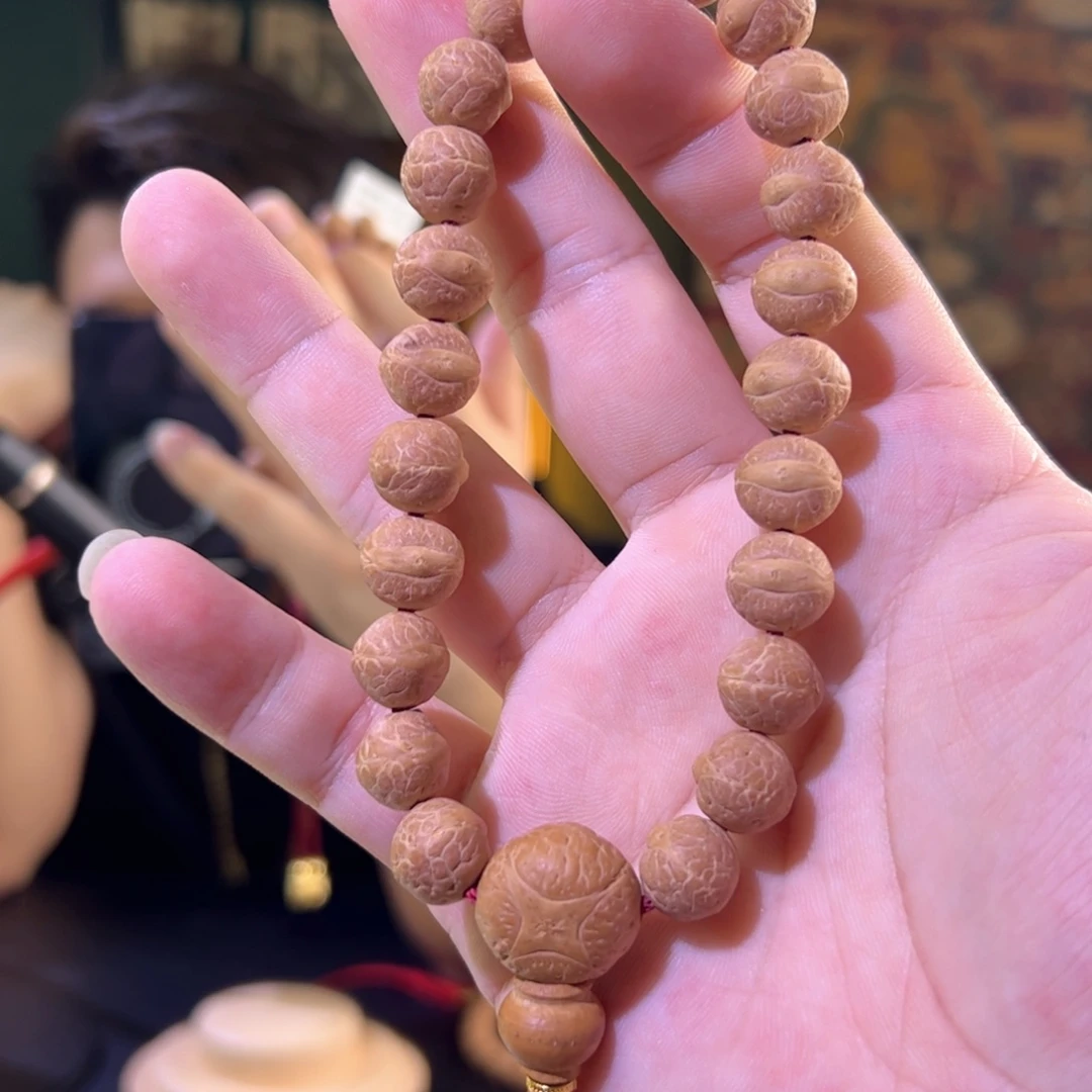 凤眼菩提手串实心籽