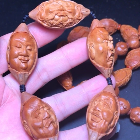 手串/手链橄榄核嵌入式代表作喜怒哀乐禅悟人生