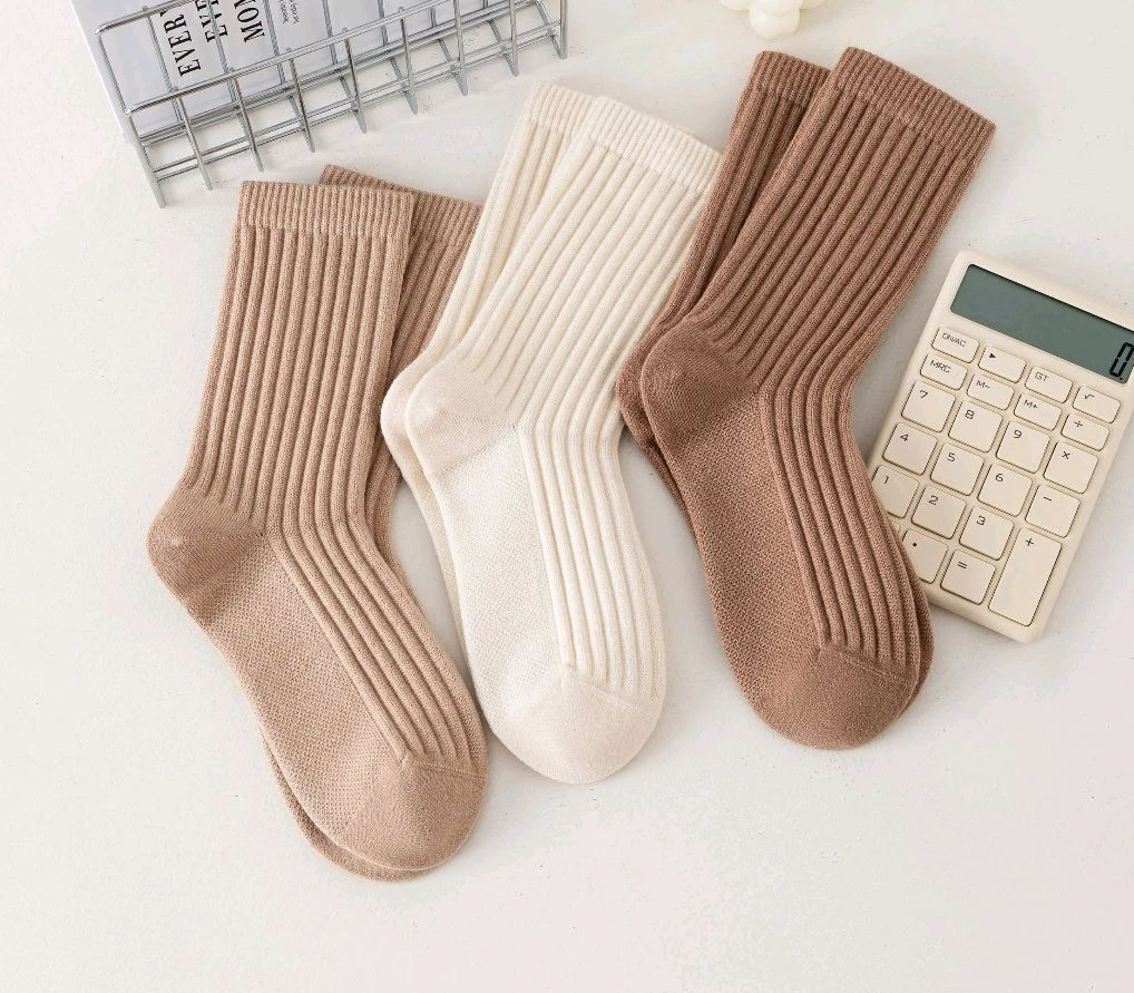 XFS儿童男女童袜子#透气袜A5#QA8652（以直播间展示为准）