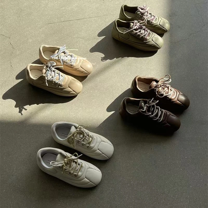 惠真皮时尚2025新款舒适平底百搭休闲运动小白鞋潮软底低帮复古