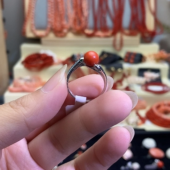 锆石非金属合金戒指