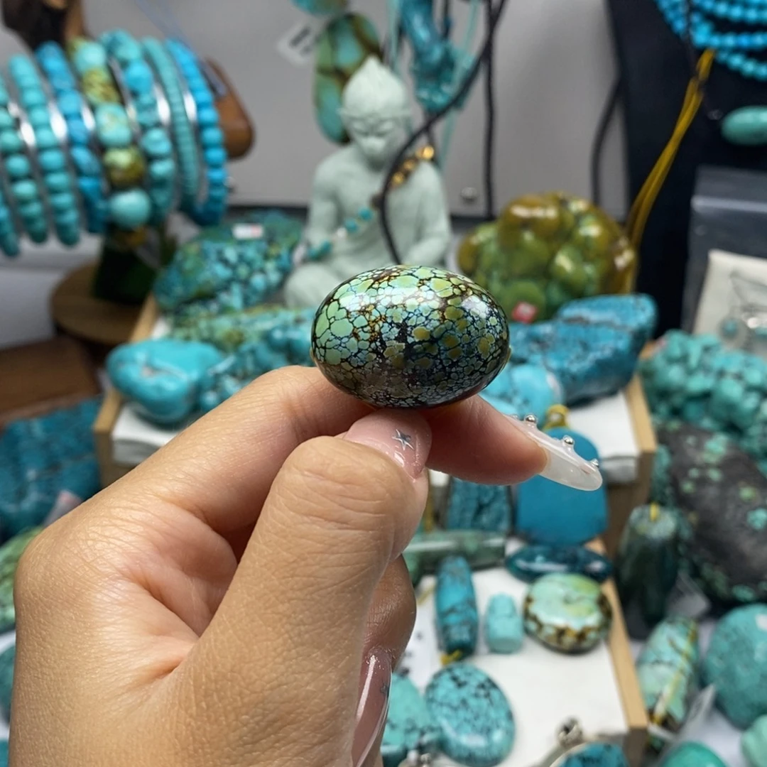 哈***~高瓷精品三彩枣珠x