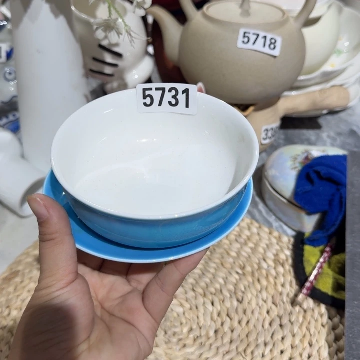 瓷片微瑕陶瓷满15包邮5731