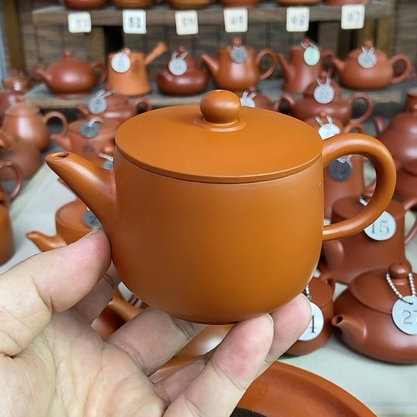 【闪购商品】茶壶朱泥130cc00000000000000