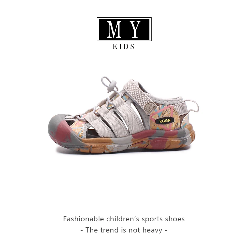 包头男童溯溪凉鞋2025夏季新款女童涉水鞋防滑户外透气儿童登山鞋