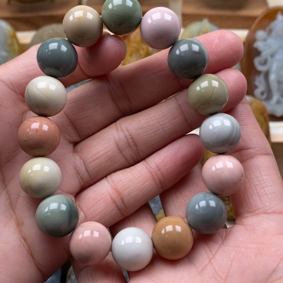 玛瑙/玉髓未镶嵌手链11