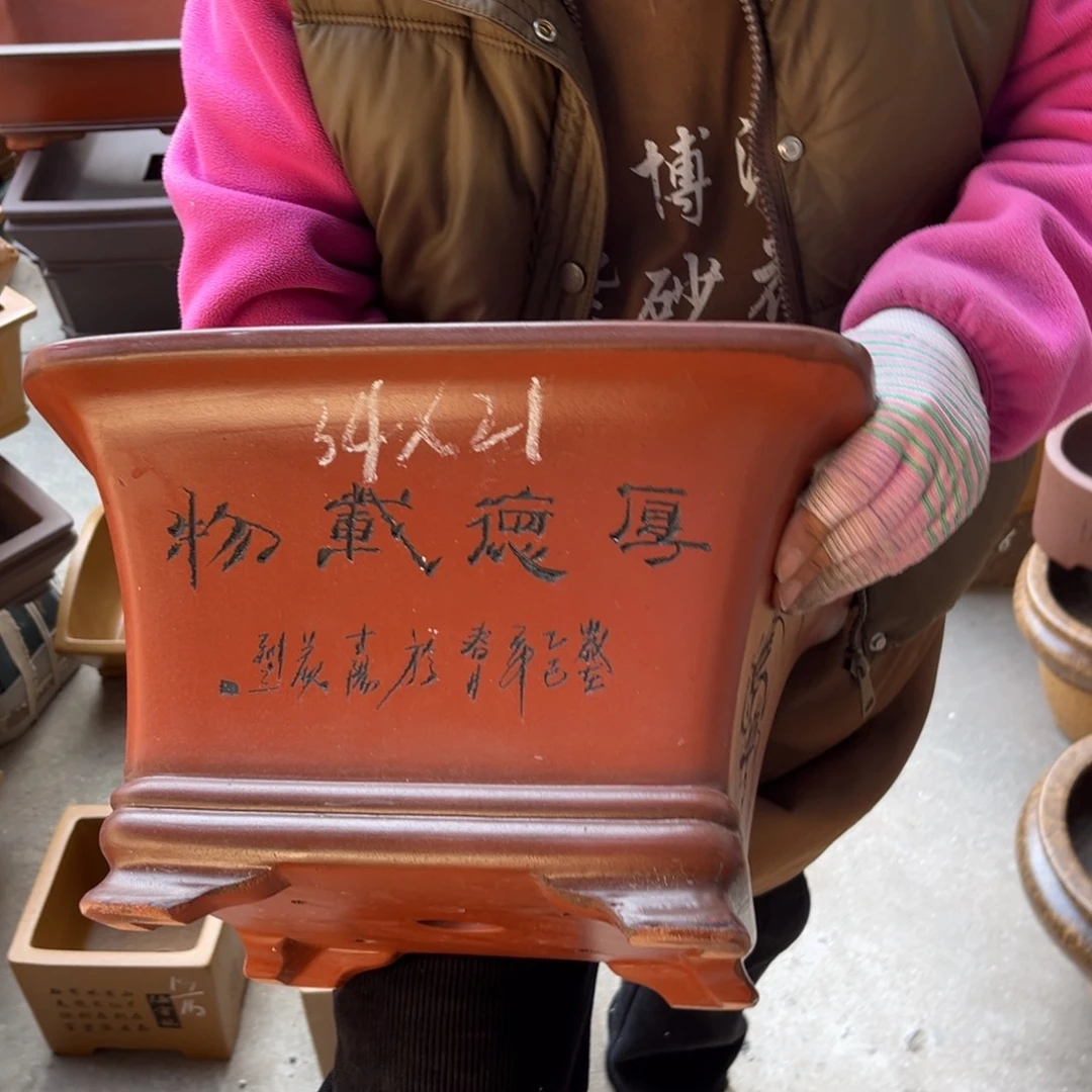 紫砂花盆盆景艺术