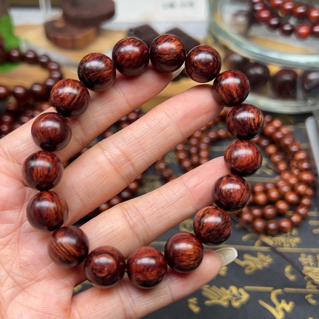 降真香其他海南红降1.2黑金爆满纹理瑕疵