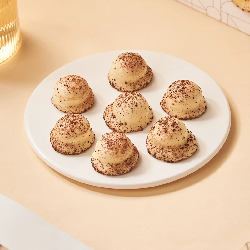 【25年8月到期】比利时进口Desobry丹卓牛奶巧克力涂层焦糖饼干零食