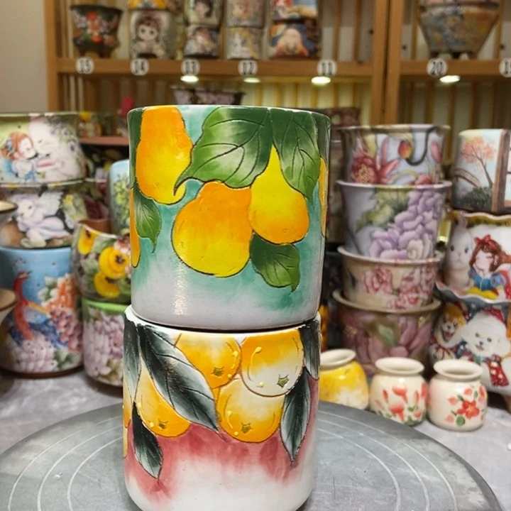 景德镇艺术手绘作品