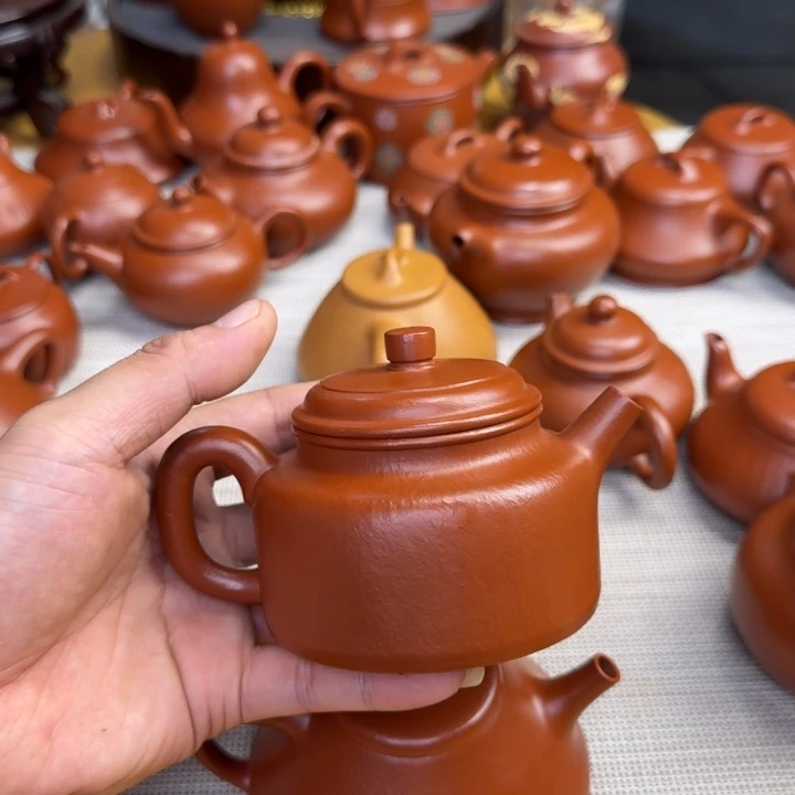 健***紫砂壶全手工制作德钟