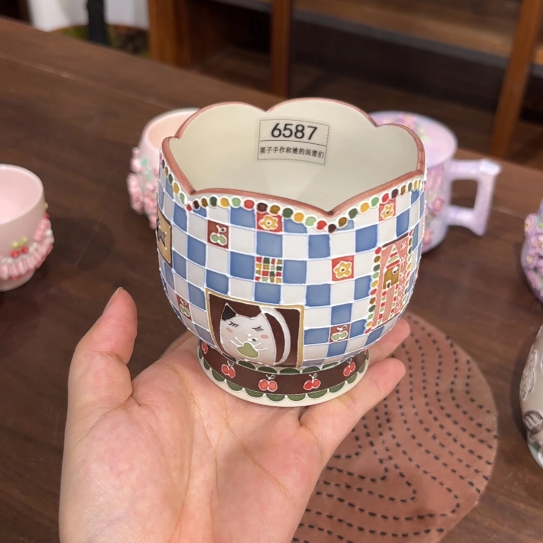 瓷片丁**喵手工制作工艺制作6587