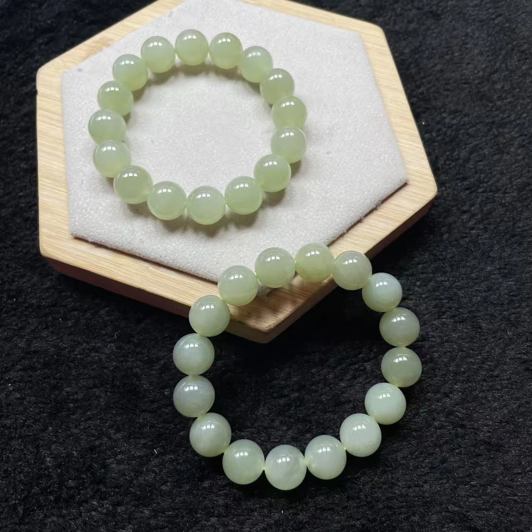 550297T14-3A8-和田玉手串-多样性/发其一