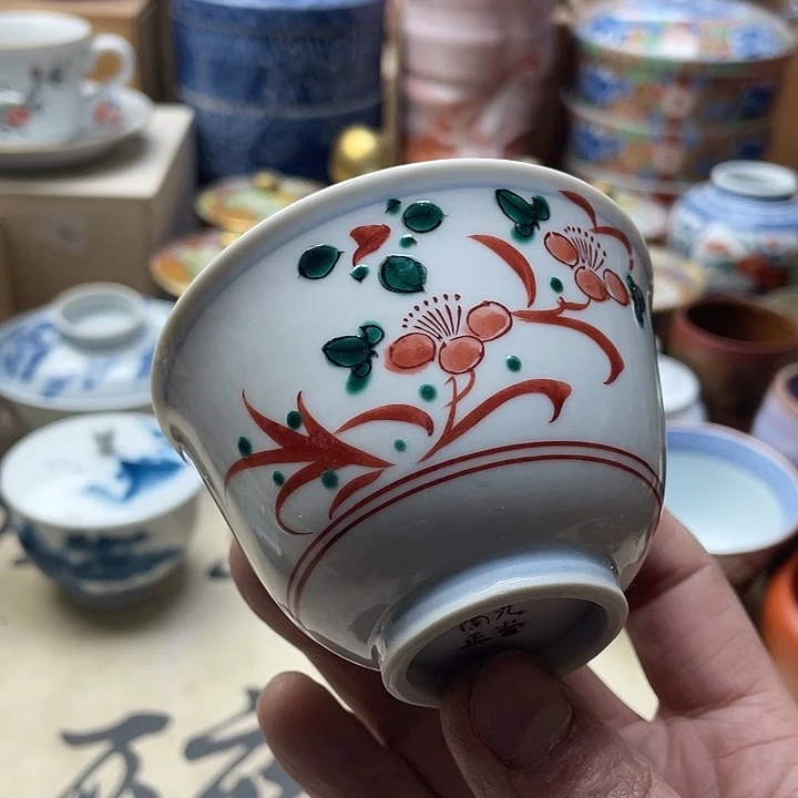 瓷片003 一人直播，看品直播间说序号