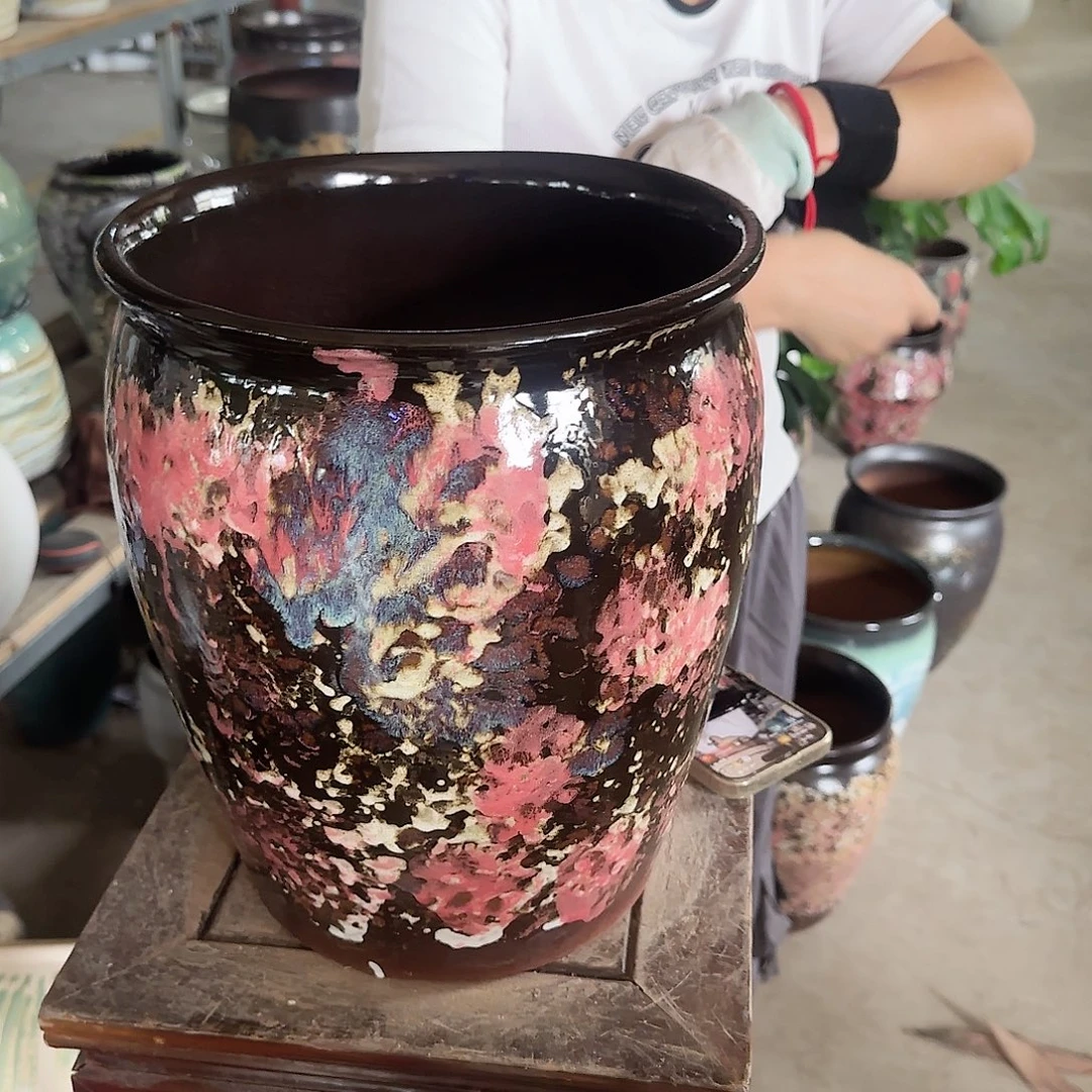 紫砂花盆王嫂花盆0926-150高31口25
