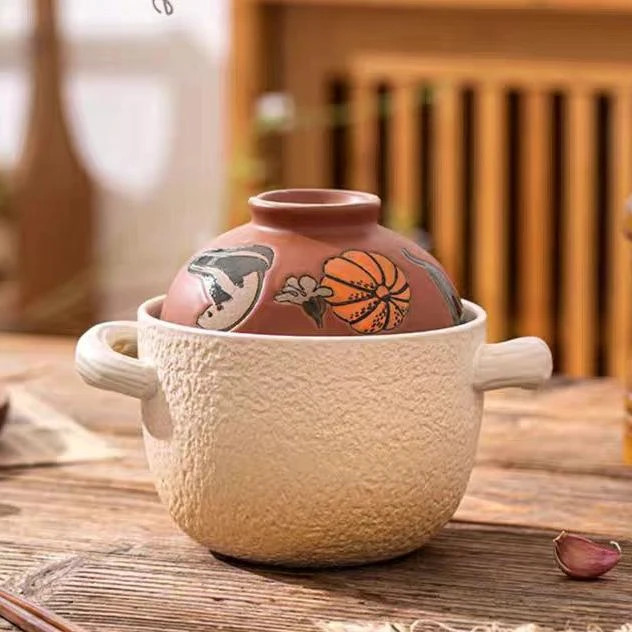 小号南瓜砂锅一人食800ml