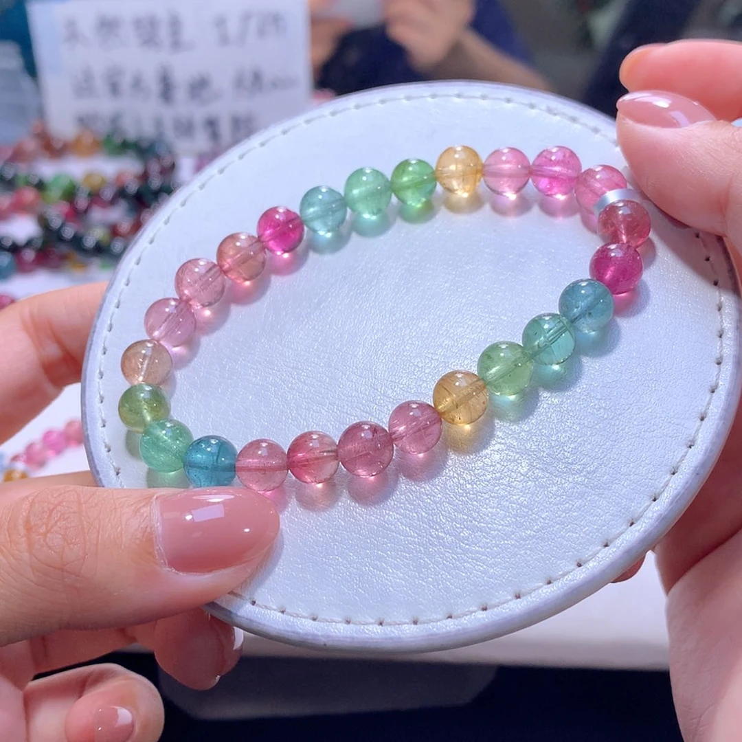 【闪购商品】未镶嵌手串碧玺7.8m