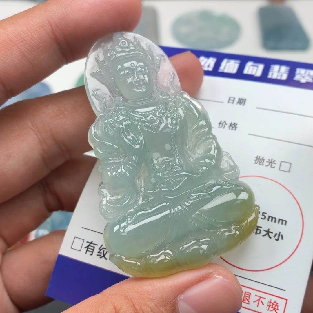 定制翡翠未镶嵌度母