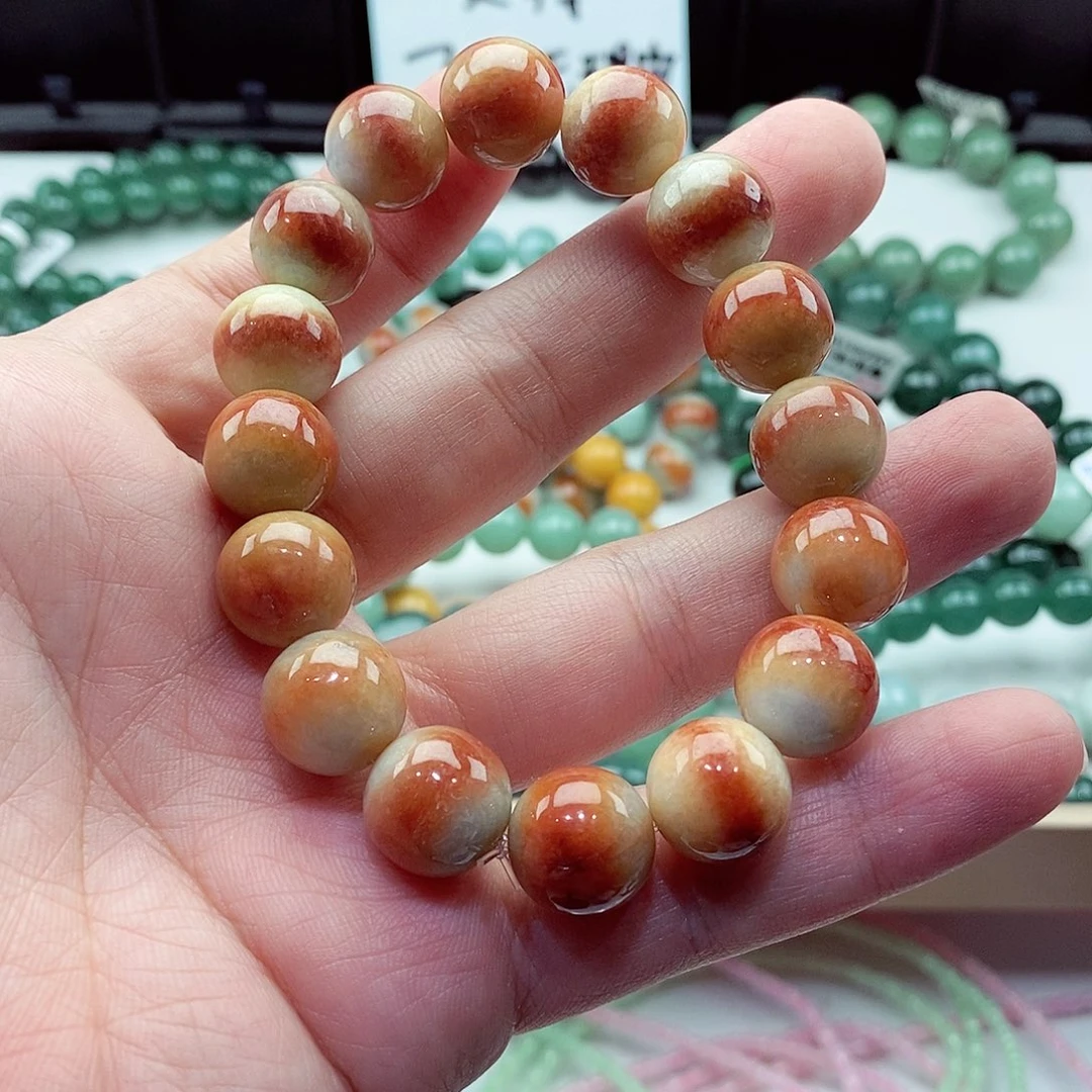 翡翠未镶嵌毛衣链