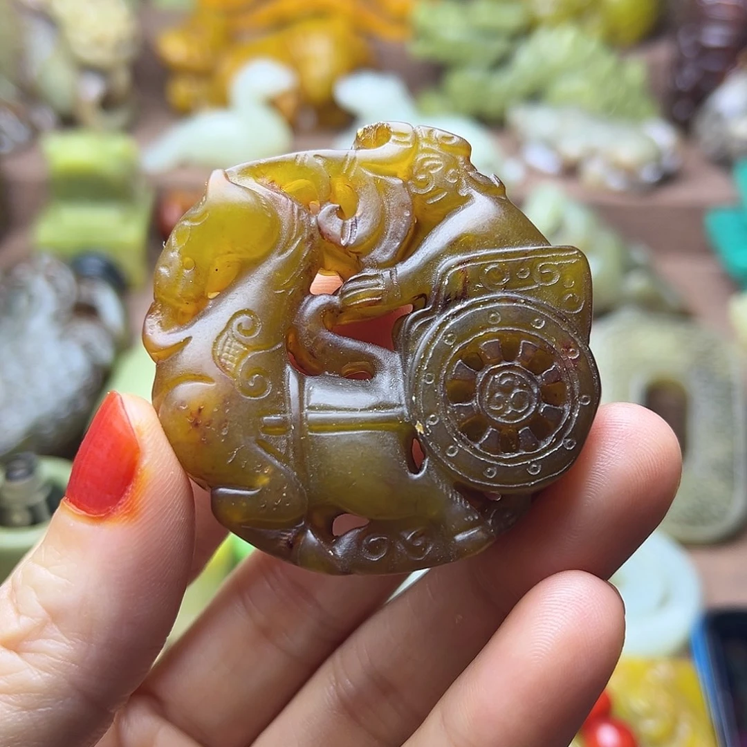 白玉菩提吊坠151。。