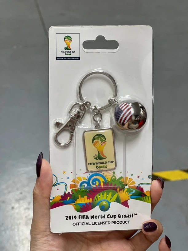 2014FIFA巴西世界杯铃铛钥匙扣mi国-1个