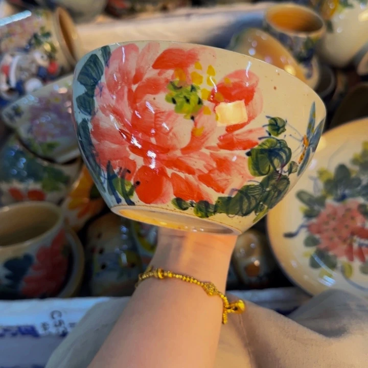 瓷片景德镇陶瓷手工手绘