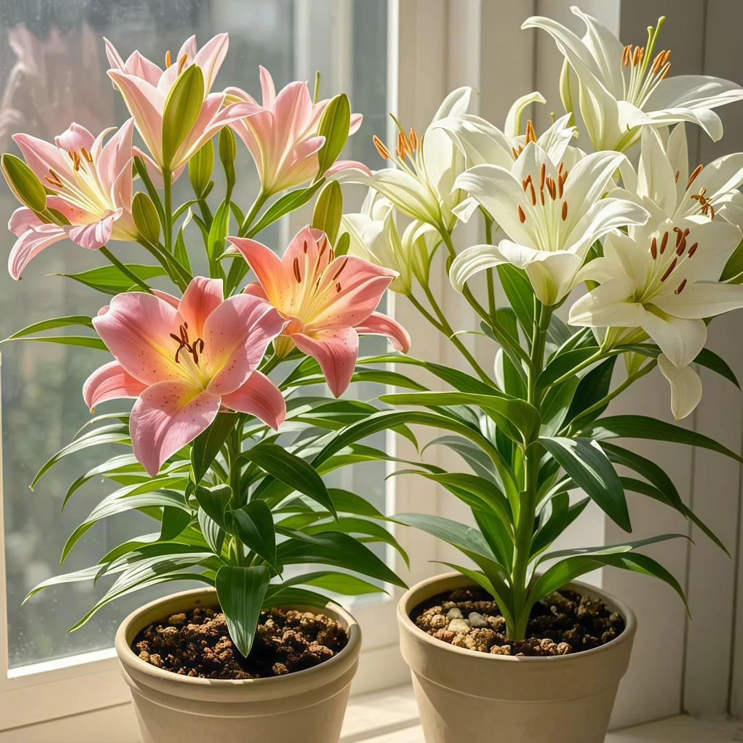 进口香水百合花种球四季开花花卉香水百合种子好养活室内盆栽浓香