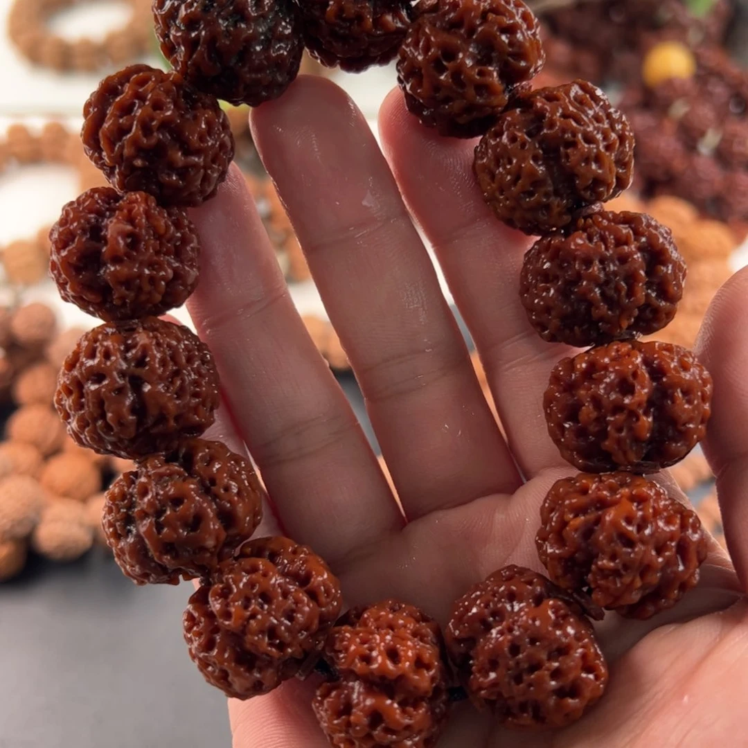 金刚菩提手串原生傲骨梅花轻奢22