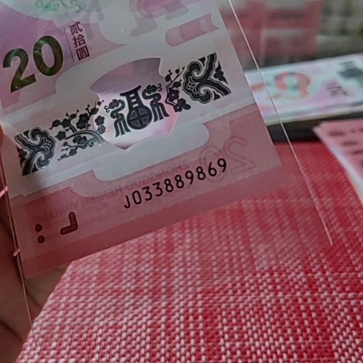 塑料小蛇钞元宝号充实号3388 9869单张