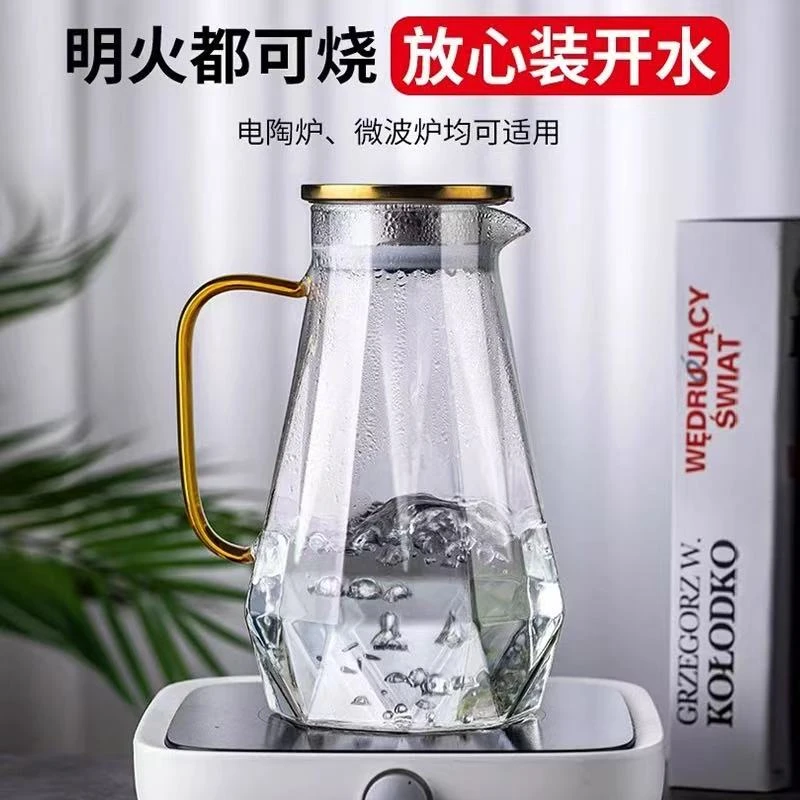 【佰乐美专属】【21号】冷水壶玻璃耐高温家用水杯耐热茶壶