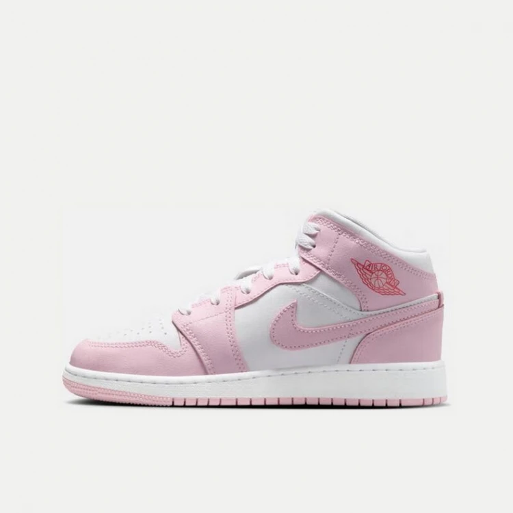 nike/耐克大童鞋 AIR JORDAN 1舒适减震透气中帮篮球鞋DQ8423-608