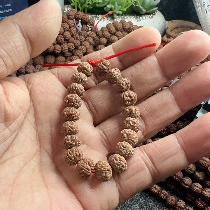 优***）金刚菩提手串补籽7颗多放12颗